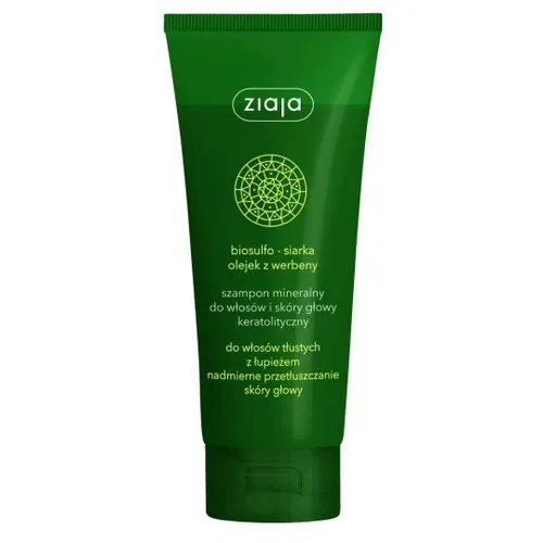 ziaja biosulfo - szampon mineralny keratolityczny, 200 ml