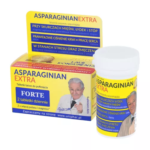 Asparaginian Extra, 50 tabletek