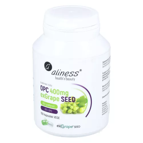 Aliness OPC Exgrapeseeds, 100 kapsułek