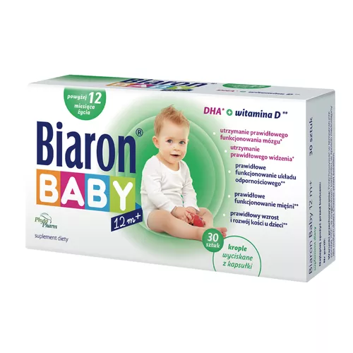 Biaron Baby 12m+, 30 kapsułek