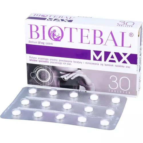 Biotebal Max 10 mg, 30 tabletek