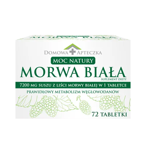 Domowa Apteczka MORWA BIAŁA - tabletki, 72 sztuki