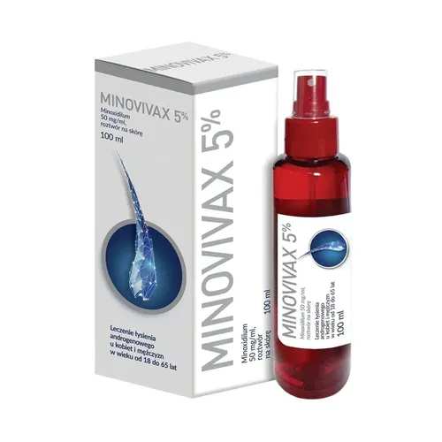 Minovivax 5% 50 mg/ml, roztwór na skórę, 100 ml