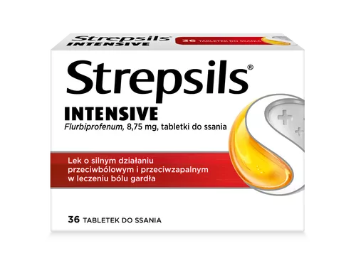 Strepsils Intensive 8,75 mg, 36 tabletek do ssania