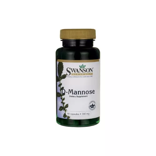 Swanson D-Mannoza - 700 mg, kapsułki, 60 sztuk