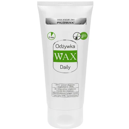 WAX Pilomax Daily - odżywka kolagenowa do włosów cienkich i bez objętości, 200 ml