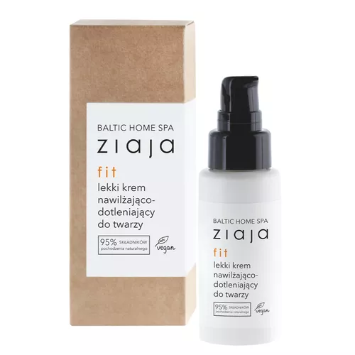 ziaja baltic home spa - lekki krem nawilżająco-dotleniający do twarzy fit, 50 ml