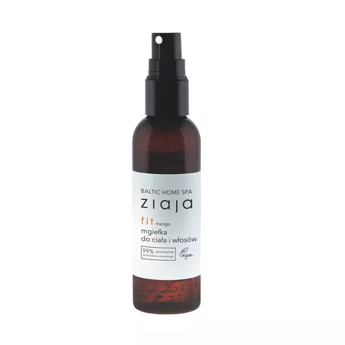 ziaja baltic home spa - mgiełka do ciała i włosów, fit mango, 90 ml