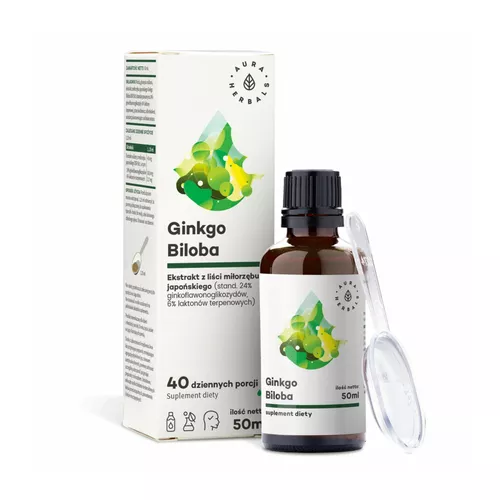 Aura Herbals Ginkgo Biloba, 50 ml