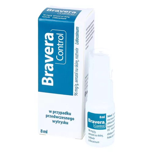 Bravera Control 96 mg/g, aerozol, 8 ml