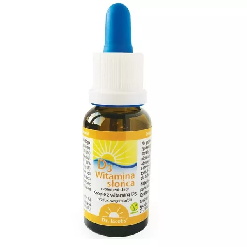 Dr Jacobs D3 Witamina Słońca, 20 ml