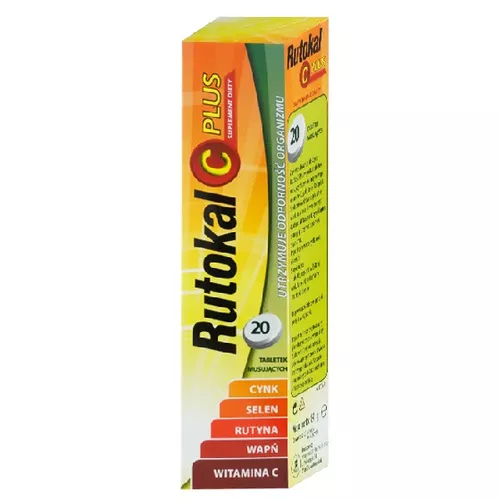 Rutokal C Plus, 20 tabletek musujących