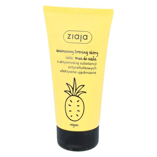 ziaja ananasowy - lekki mus do ciała, 160 ml