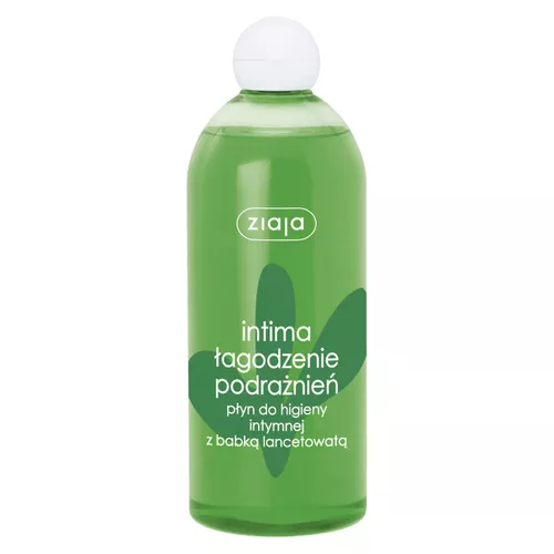 ziaja intima - płyn do higieny intymnej z babką lancetowatą, 500 ml