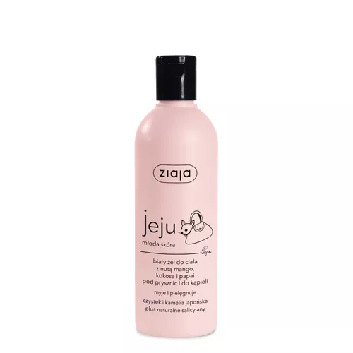 ziaja jeju - żel pod prysznic z nutą mango, kokosa i papai, 300 ml