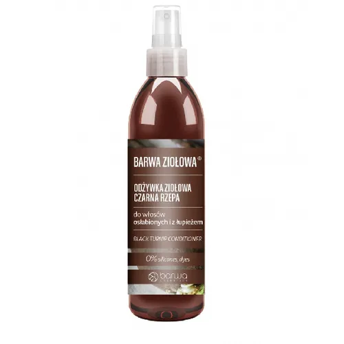 BARWA ZIOŁOWA - odżywka do włosów, czarna rzepa, 250 ml