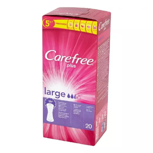 CAREFREE NEW Maxi - wkładki higieniczne, 20 sztuk