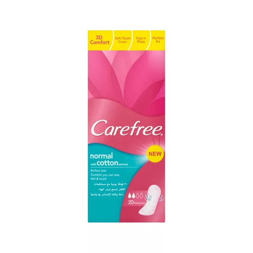 Carefree Breathable Soft - wkładki higieniczne, 20 sztuk