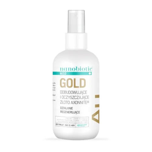 Nanobiotic GOLD - spray na infekcje i podrażnienia, 150 ml