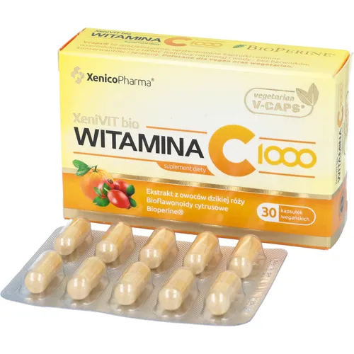 XeniVit bio Witamina C 1000, 30 kapsułek