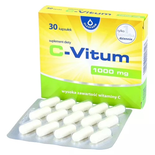 C-Vitum 1000 mg, 30 kapsułek