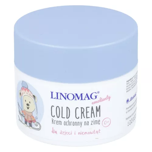 LINOMAG COLD CREAM - krem ochronny na zimę dla dzieci, 50 ml
