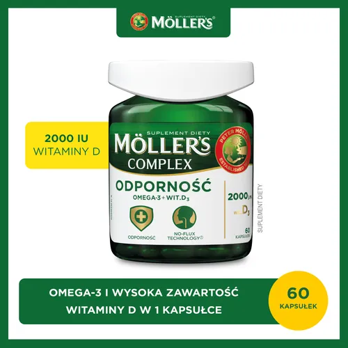 Mollers Complex Odporność, 60 kapsułek