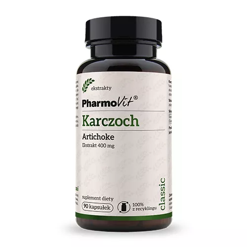 PharmoVit Karczoch, 90 kapsułek