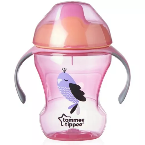 Tommee Tippee - kubek niekapek 230 ml 6m+ GIRL, 1 sztuka