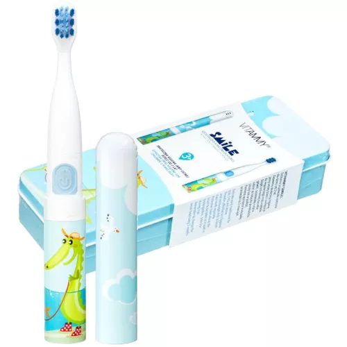 Vitammy Smile Krokodyl - szczoteczka soniczna dla dzieci 3+, 1 sztuka