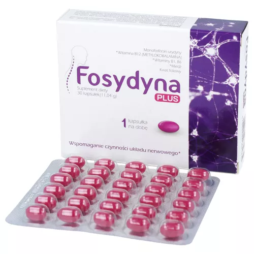 Fosydyna Plus - znużenie i zmęczenie, 30 kapsułek