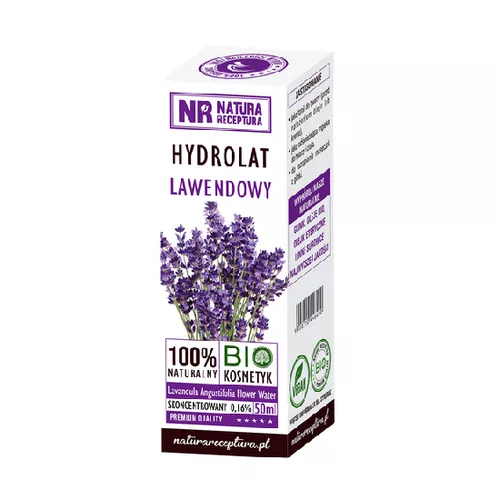 Natura Receptura - hydrolat lawendowy, 50 ml