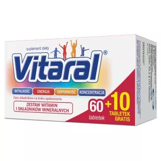 Vitaral, 70 tabletek
