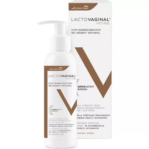 Lactovaginal Intima - Płyn ginekologiczny do higieny intymnej, 300 ml