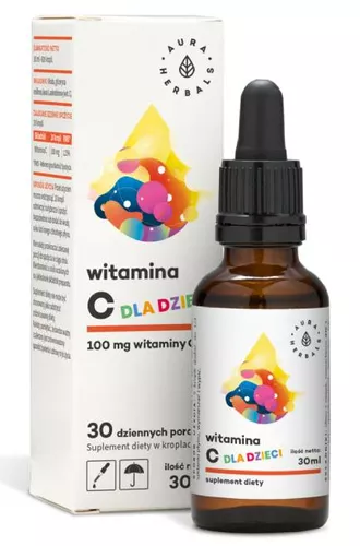 Aura Herbals Witamina C Dla Dzieci, 30 ml