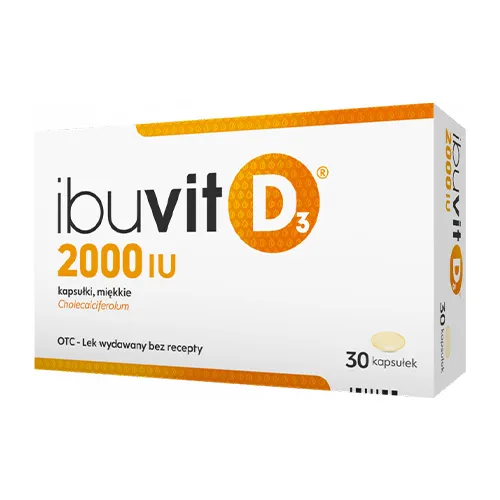 Ibuvit D3 2000 IU, 30 kapsułek