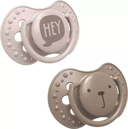Lovi - smoczek silikonowy dynamiczny 6-18m Hey Girl, 22/887, 2 szt