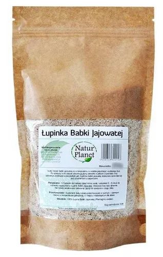Natur Planet - Łupinka Babki Jajowatej, wsparcie pracy jelit, 500 g