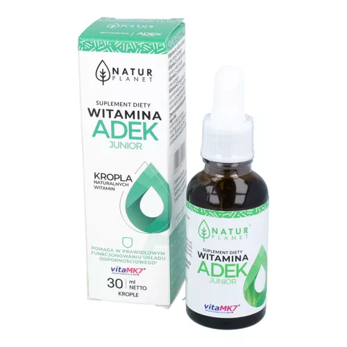 Natur Planet - Witamina ADEK junior, krople, 30 ml