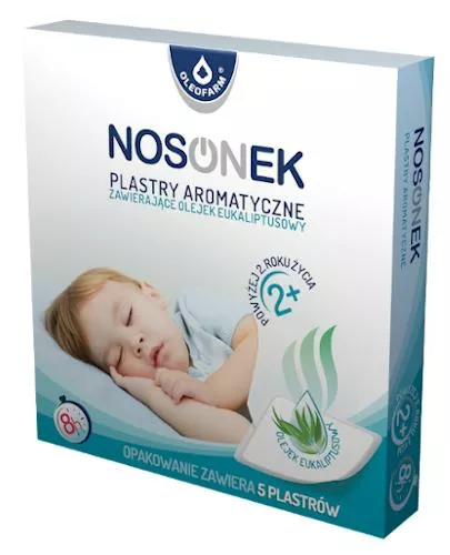 Nosonek - aromatyczne plastry, 5 sztuk