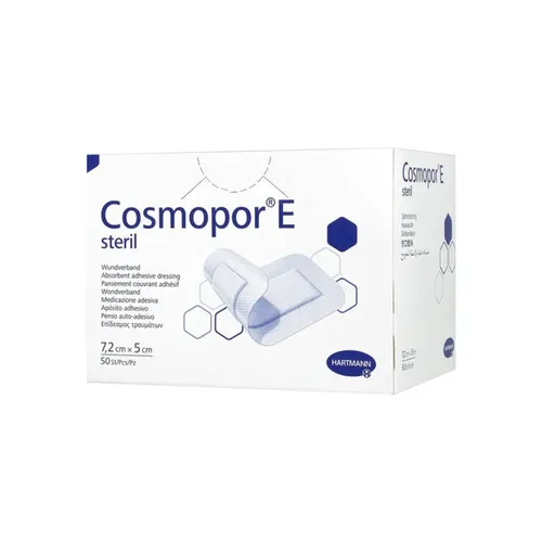 Cosmopor  - plastry opatrunkowe jałowe, 7,2 cm x 5 cm, 50 sztuk