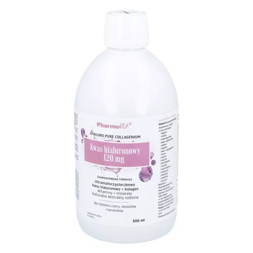 PharmoVit Kwas hialuronowy 120 mg, 500 ml