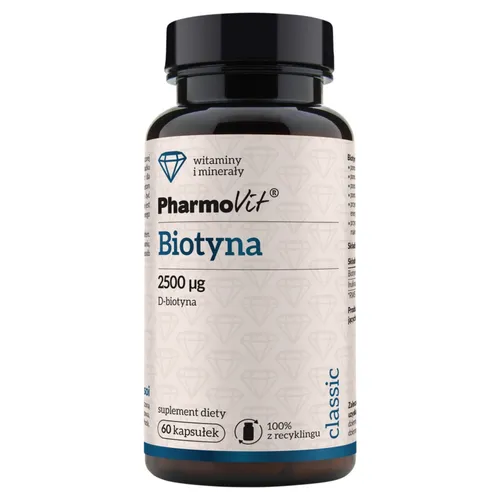 PharmoVit Biotyna, 60 kapsułek