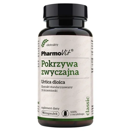 PharmoVit Pokrzywa zwyczajna, 90 kapsułek