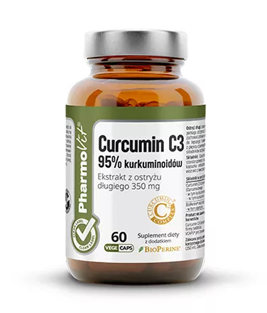 PharmoVit Curcumin C3 , 95% kurkuminoidów, 60 kapsułek