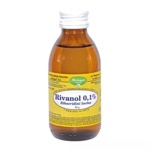 Rivanol 0,1% (1 mg/g), płyn na skórę, 90 g