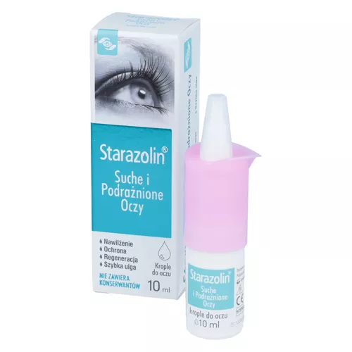 Starazolin Suche i Podrażnione Oczy, 10 ml