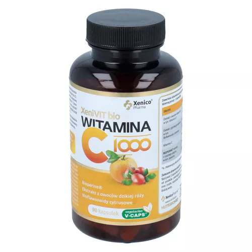 XeniVit bio Witamina C 1000, 90 kapsułek
