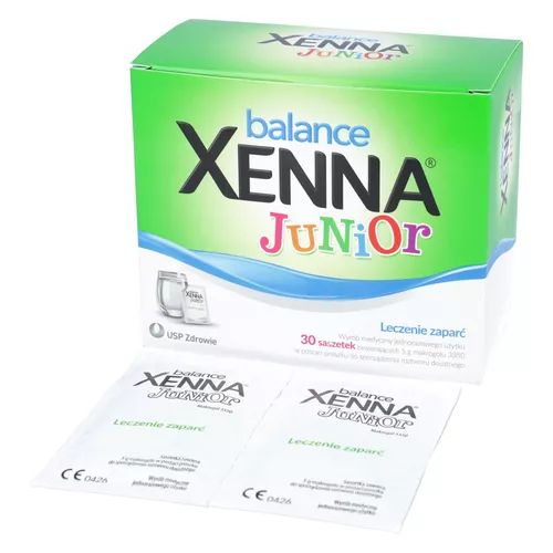 Xenna Balance Junior - leczenie zaparć, 30 saszetek