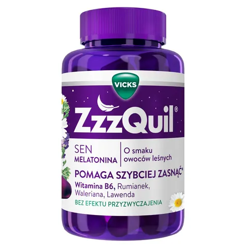 ZzzQuil Natura, 60 żelek